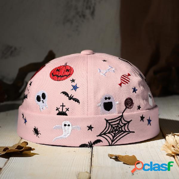 COLLROWN Homens e Mulheres Halloween Estilo Padrão Gorro