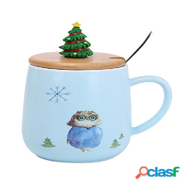 Caneca criativa caneca de café linda caneca de árvore de
