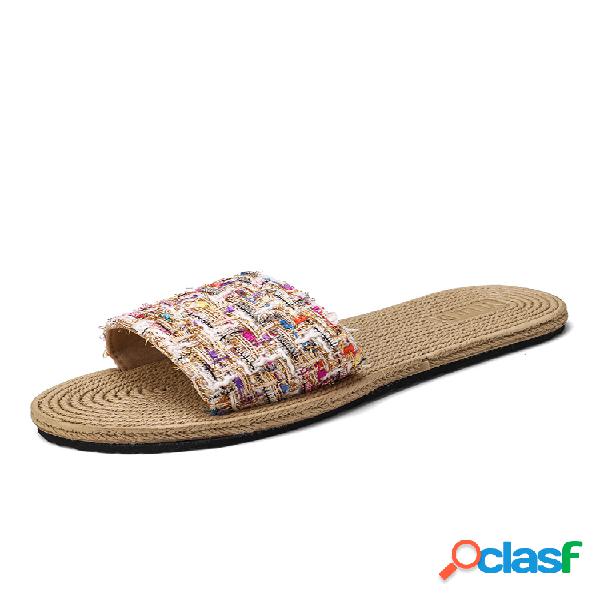 Chinelos femininos Soft Bottom Flats House