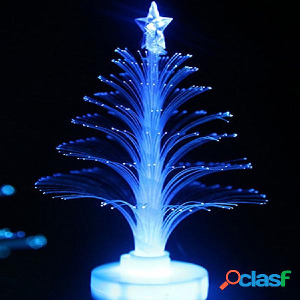Colorful LED Luz de fibra óptica para árvore de Natal para