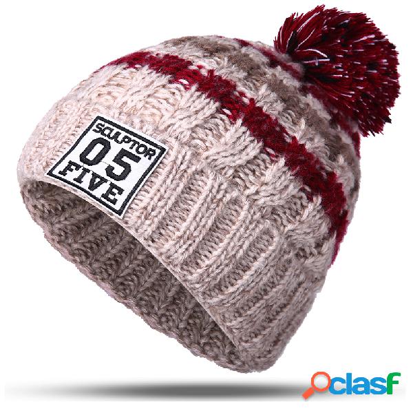 Conjunto Tricotado de Algodão Gorro Lenço Luvas