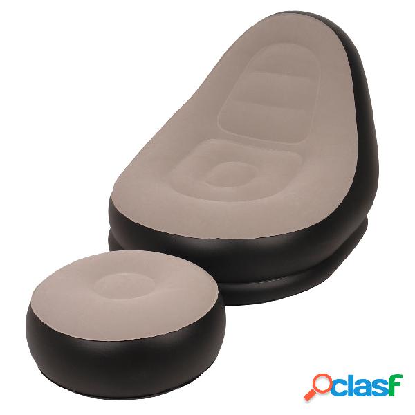 Conjunto de colchão de dormir JILONG portátil de flocagem