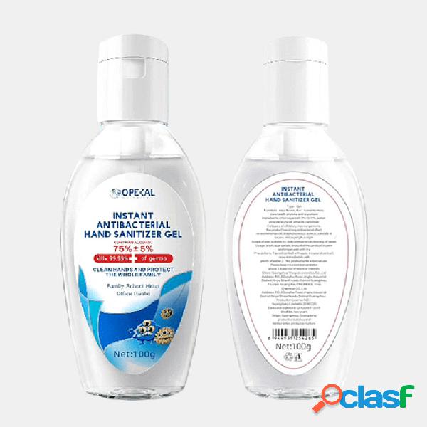 Descartável portátil do álcool 75% nenhum gel