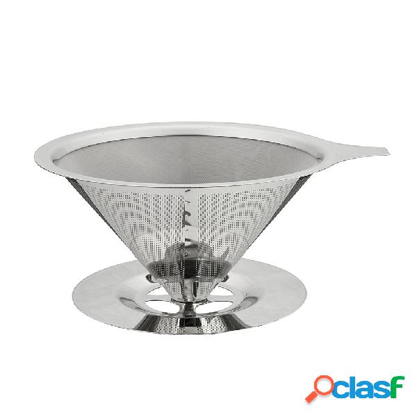Descolhador de café de derramamento de pó Aço inoxidável