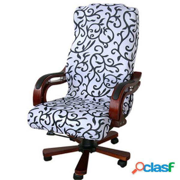 Elegant Office Computer Chair Cover Side Zipper Design Arm