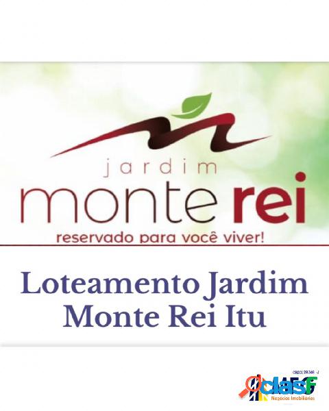 Excelente Terreno loteamento Monte Rei em itu