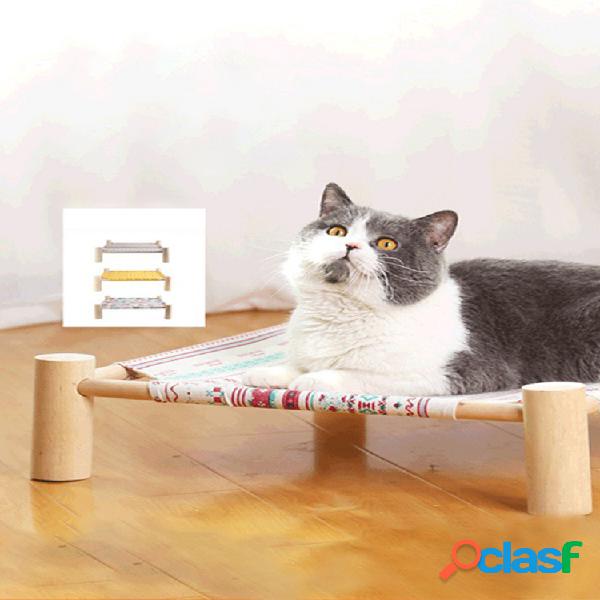 Gato Hammock Quatro Canto Gato Maca Removível Cat Hammock
