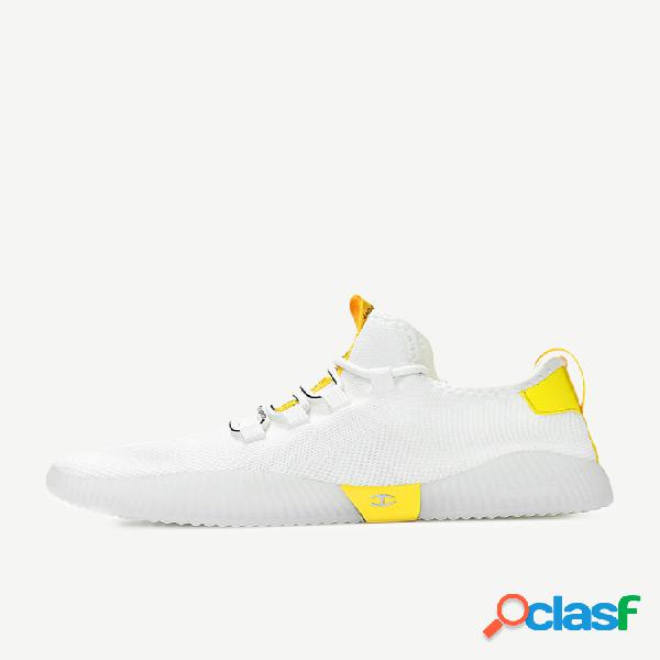 Homens malha respirável sapatos casuais esportes