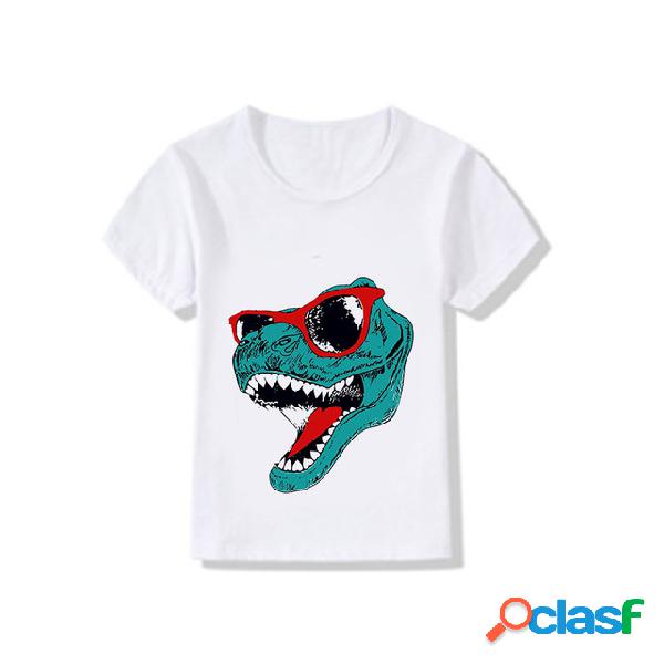 Hot New Cool Bonito Dinossauro Imprimir T-shirt das