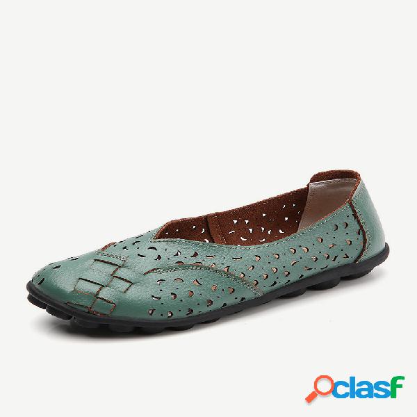 LOSTISY Tamanho grande feminino costura artesanal oca Soft