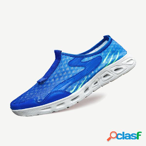 Men Malha Drying Quick Upstream Shoes Casual Praia Sapatos