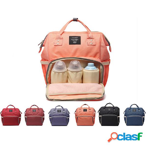 Mochila Imperemeável Para Fraldas de Bebês Capacidade
