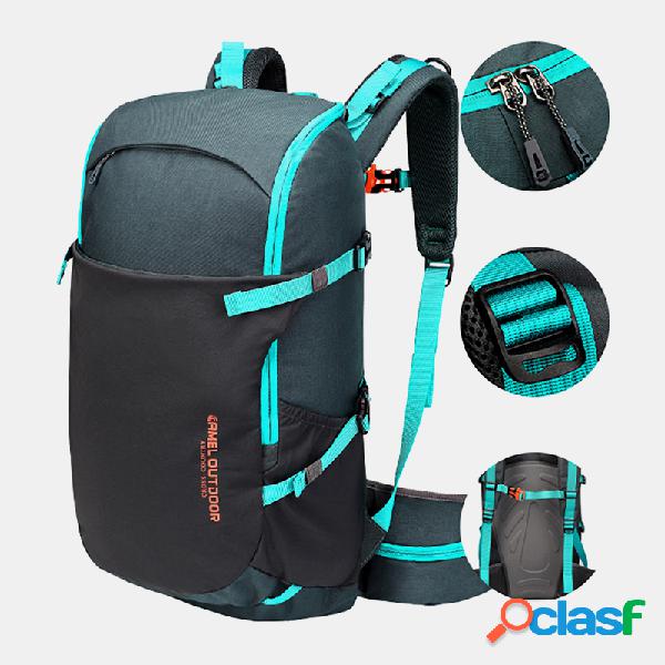 Mochila masculina 30L de poliéster à prova d'água de peso