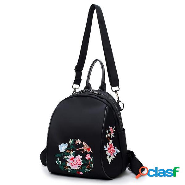 Mulheres Nylon Mini Mochila de Alta Capacidade