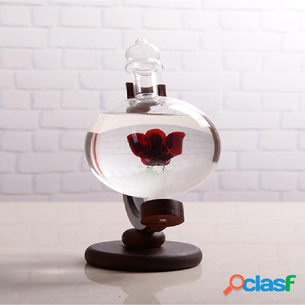 Previsão do tempo de Natal Crystal Globe Shape Storm Glass