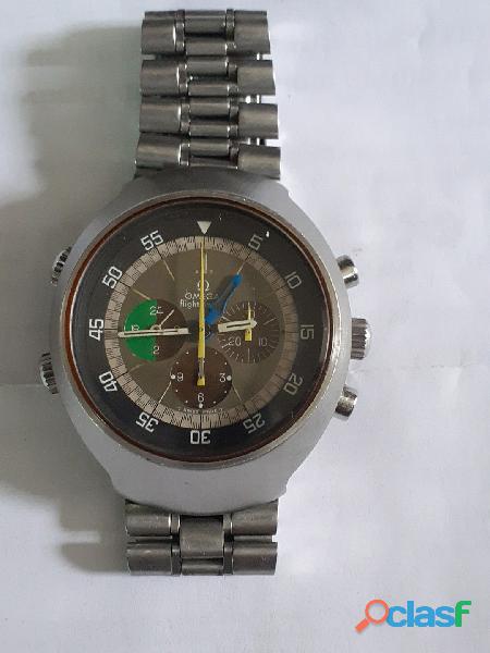 Relógio marca omega modelo fhismaster aço cronografo