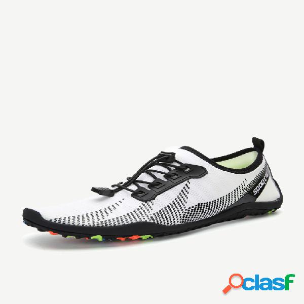Sapatos descalços multifuncionais masculinos, executando