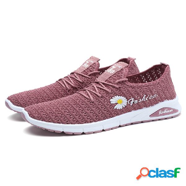 Sapatos esportivos casuais leves para mulheres Daisy Decor