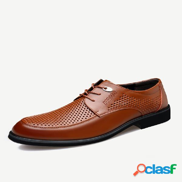Sapatos formais casuais empresariais