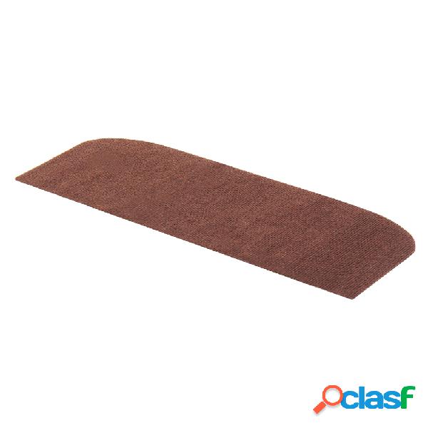 Tapete de escada Morden Tapete doméstico marrom Tapete de