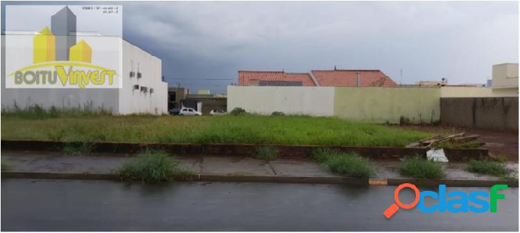 Terreno com 250 m2 em Boituva - Recanto das Primaveras II