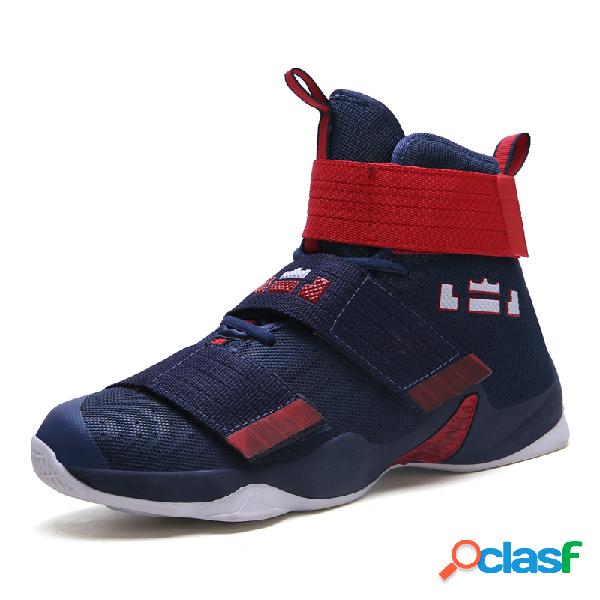 Tênis de basquete masculino confortável e antiderrapante