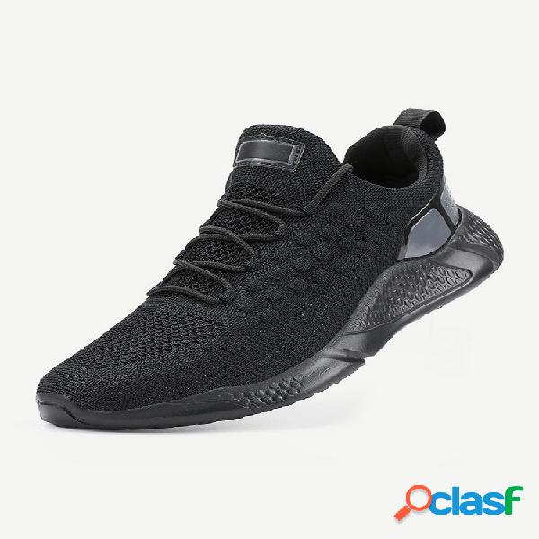 Tênis esportivo casual masculino malha Fabirc LightWeight
