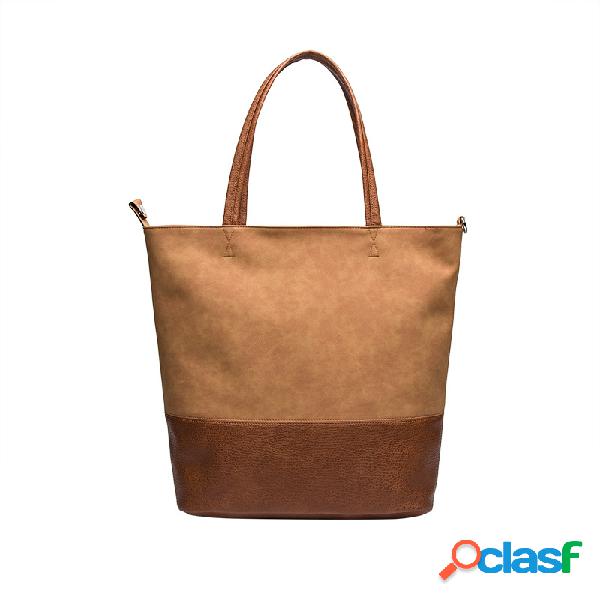 Tote de grande capacidade para mulheres Bolsa