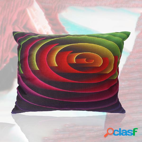 Travesseiro de algodão em cores lindas de 45x45 cm Caso