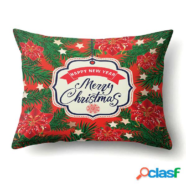 Travesseiro decorativo clássico criativo de feliz Natal
