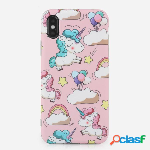 Unicom Print IPhone Caso