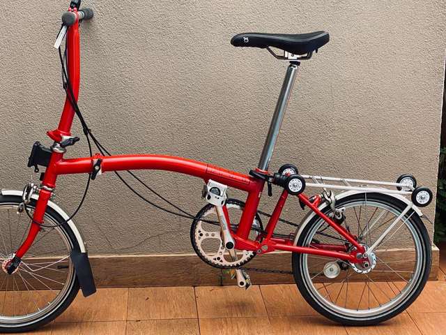 Bicicleta Dobrável Brompton S3L