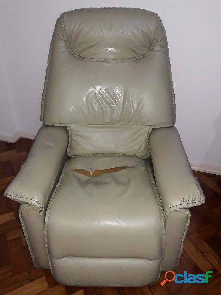 Poltrona Cadeira do Papai Reclinável, usada, funcionando!!!