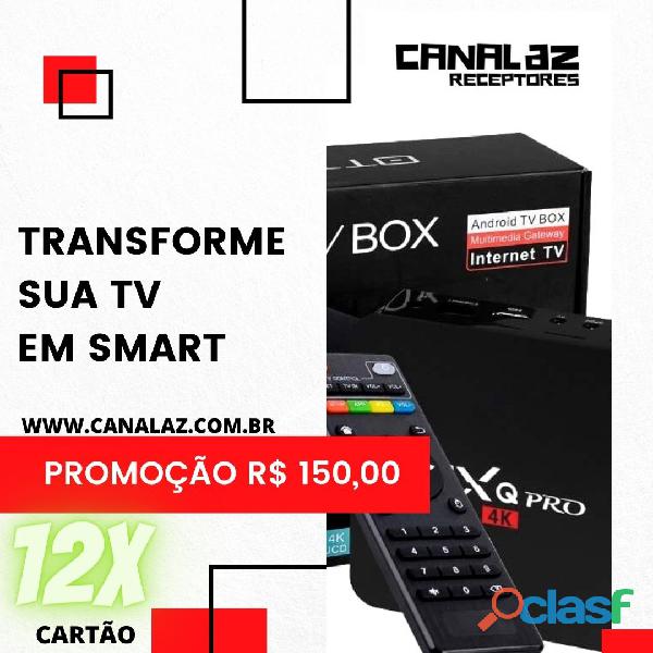 TV BOX 4K 8G RAM 64G INTERNO