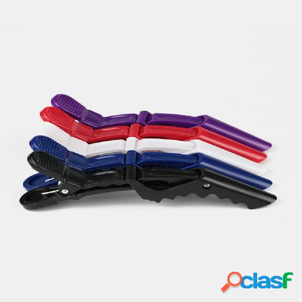 1 Pc de tinta de crocodilo de plástico Cabelo Clips Cabelo