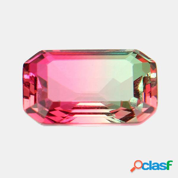 1 peça de cristal DIY Rosa joias de cristal de pedra
