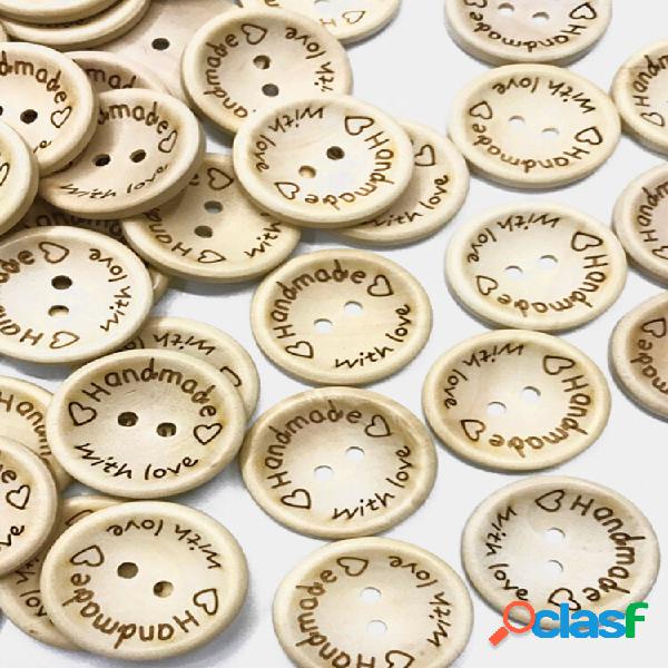 100 Pcs Classic Em forma de tigela Botões Botão de cor