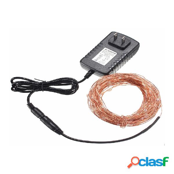 20M IP67 200 LED Copper Wire Fairy String Light para