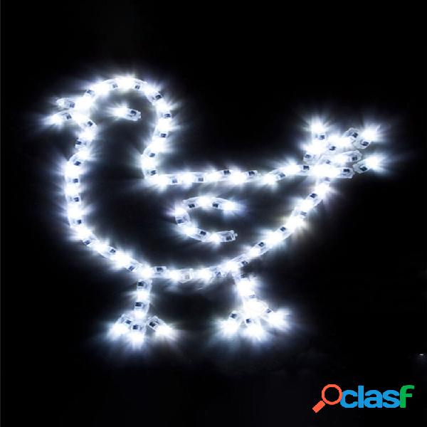 50Pcs / Lot lâmpadas LED luzes de balão para lanterna de
