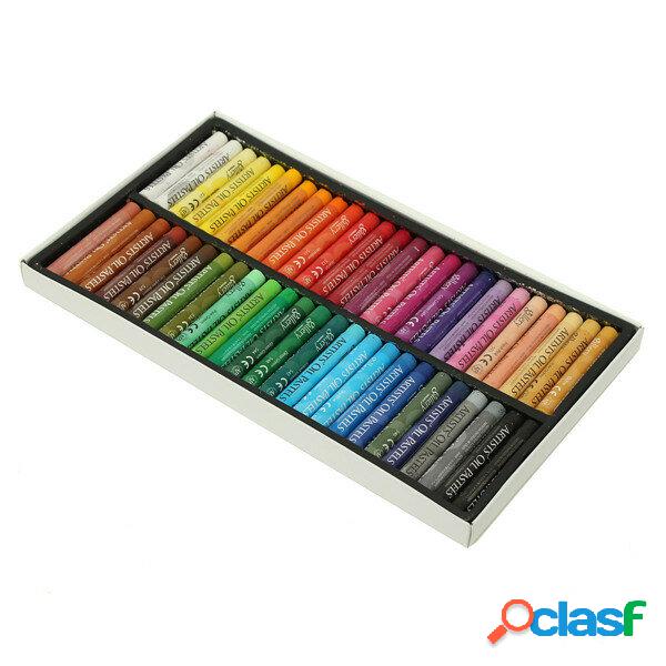 50pcs Crayon Non-toxic Óleo Pastels Canetas de desenho