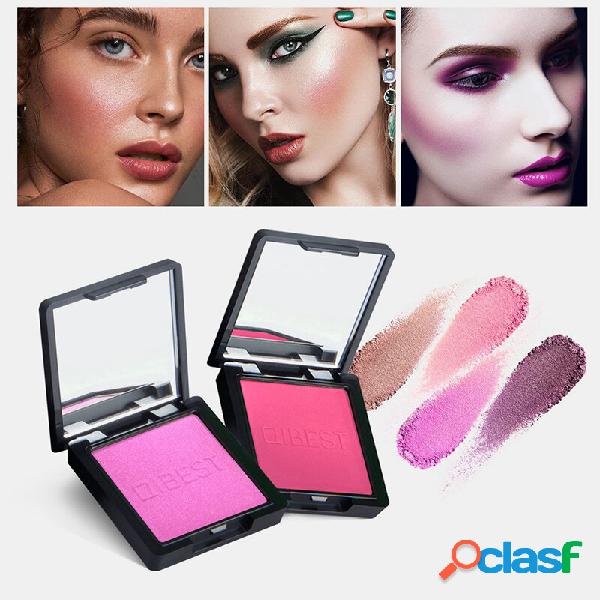 8 cores fosco blush em pó natural duradouro brilho facial
