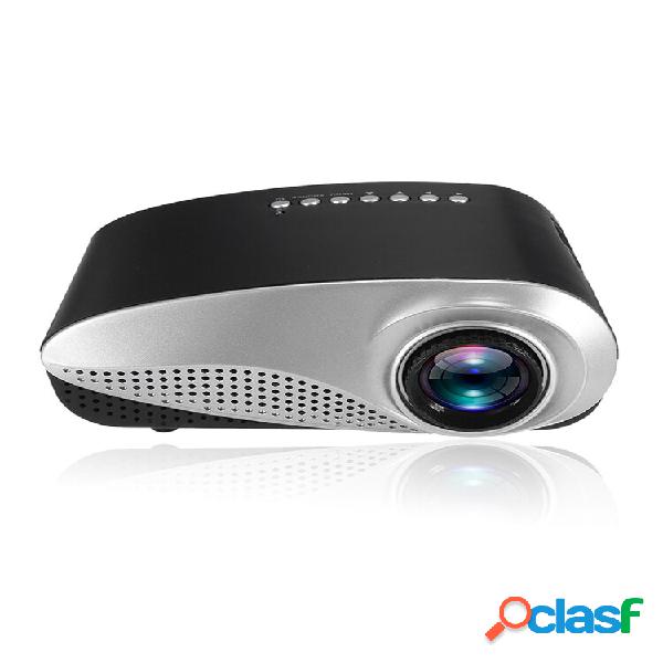 802 Mini Portátil 1080P 3D HD LED Projetor Multimídia Home