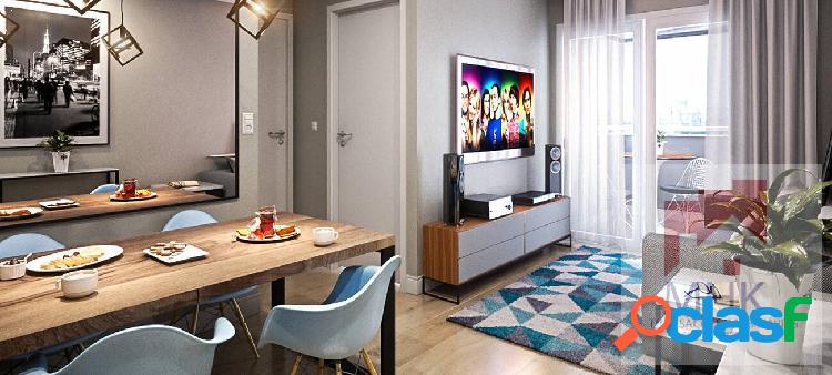 Apartamento 2 Dorm. 1 Suíte - 53m² - Vila Tibiriçá -