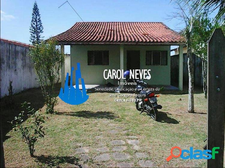 CASA ISOLADA EM ITANHAÉM COM AMPLO ESPAÇO!