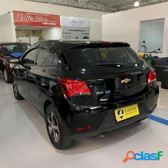 CHEVROLET ONIX HATCH LTZ 1.4 8V FLEXPOWER 5P MEC. PRETO 2018