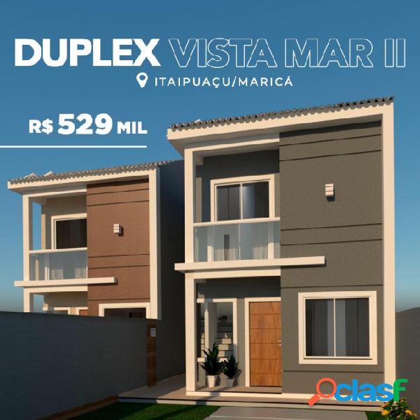 Casa Duplex - Venda - Maricá - RJ - Itaipuaçú