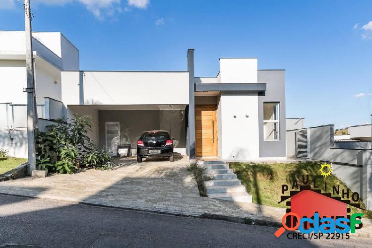 Casa nova e plana com 03 suítes à venda no Itatiba Country