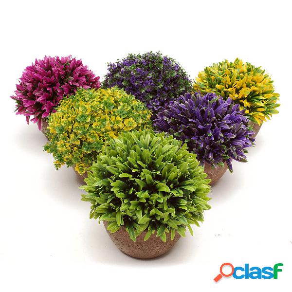 Colorful Árvore de topiária artificial Plantas de bola