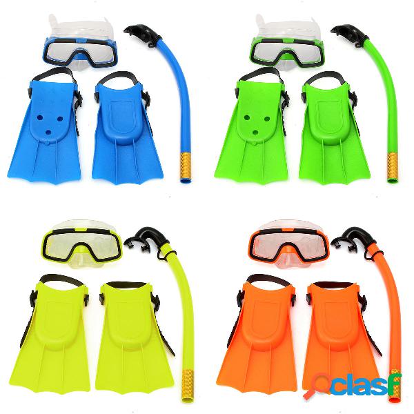 Conjunto infantil de mergulho para crianças júnior Snorkel