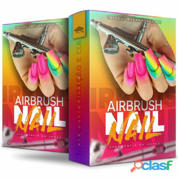 Curso Completo Airbrush Aerografia em Unhas